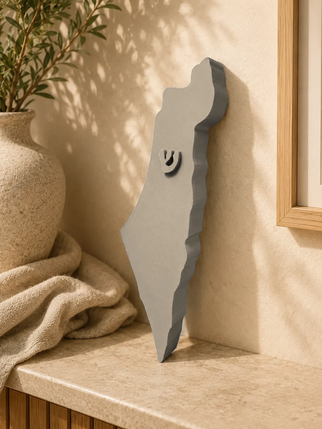 בית מזוזה ארץ ישראל, צבע אפור